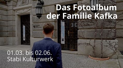 Das Fotoalbum Der Familie Kafka Im Stabi Kulturwerk Berlin