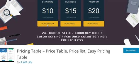 10 Best WordPress Pricing Table Plugins Tested Reviewed