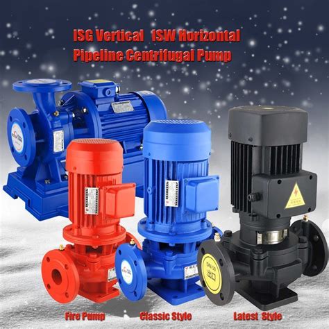 ISG Series Vertical Pipeline Centrifugal Water Pump Fire Pump And