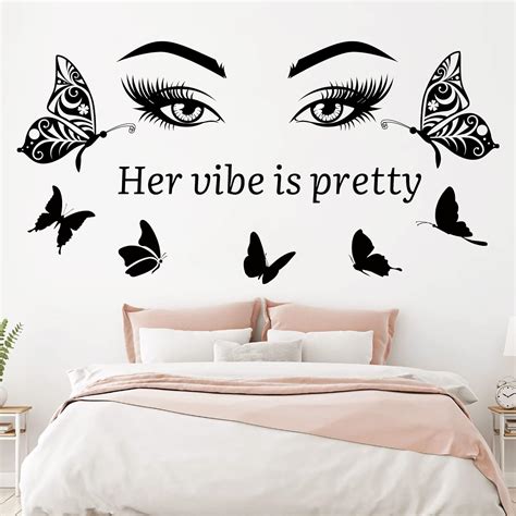 Her Vibe Is Pretty Calcoman As De Pared Inspiradoras Para Pared