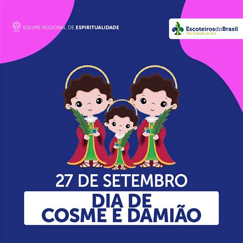 27 De Setembro Dia De Cosme E Damião