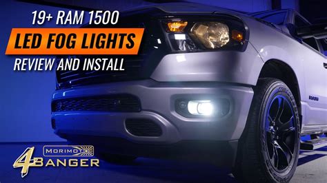 Morimoto 4Banger Fog Light For The 2019 Ram 1500 Install And Review