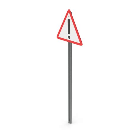 Warning Road Sign PNG Images & PSDs for Download | PixelSquid - S119190858