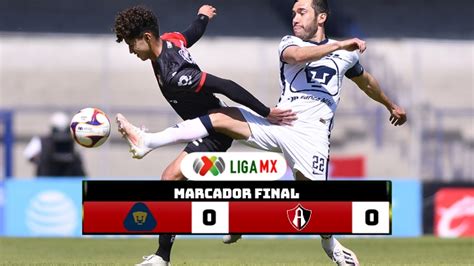 Resultado Pumas vs Atlas: Guardianes 2021 - LIGA MX EN VIVO ONLINE