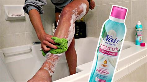 The Secret Trick To Using Nair Hair Removal Youtube