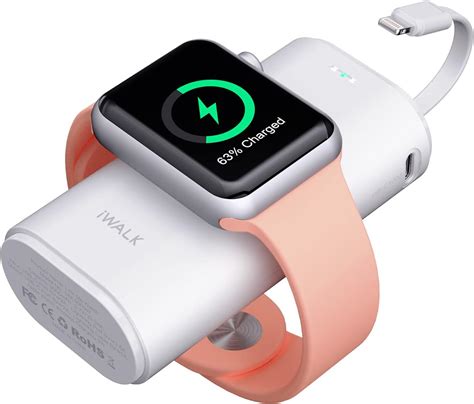 Iwalk Portable Apple Watch Charger 9000mah Power Bank With Built In