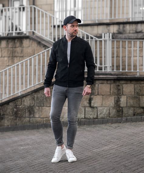 Styling A Black Suede Bomber Jacket - Your Average Guy