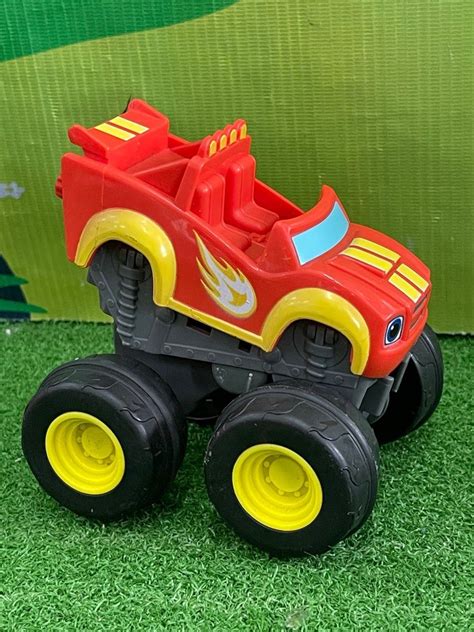Fisher Price Nickelodeon Blaze And The Monster Machines Slam And Go Racer