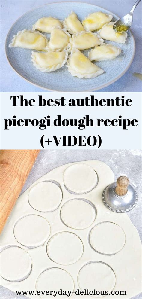 The Best Pierogi Dough Recipe How To Make Perfect Pierogi VIDEO