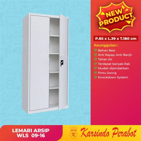 Jual Lemari Arsip Besi Filling Cabinet KRS WLS 09 16 Import Kota