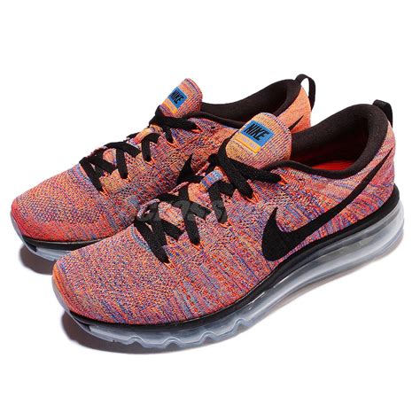 Nike Flyknit Max Multi Color Rainbow Mens Running Shoes 360 620469 404