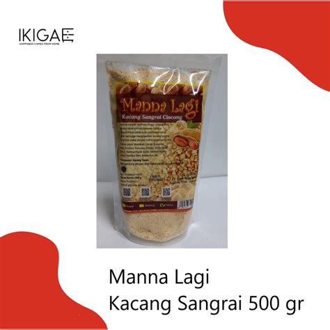 Jual Manna Lagi Kacang Sangrai Serbaguna 500 Gr Shopee Indonesia