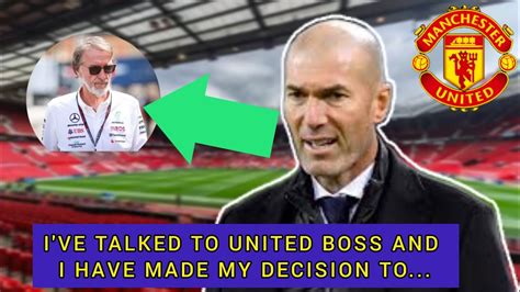 Breaking Zinedine Zidane Has Made His Feelings Clear About Taking