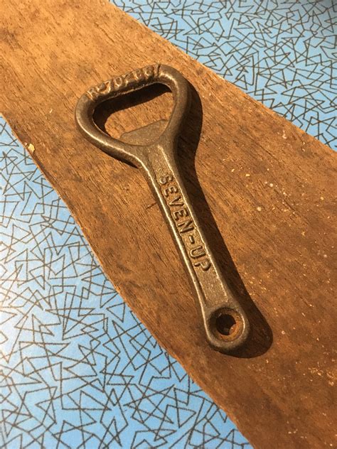 Vintage Bottle Top Opener Cast Iron Bottle Opener Drink Bottle Etsy