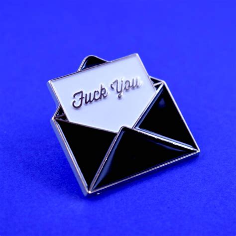 Fuck You Soft Enamel Pin Cute Pin Pins Enamel Pin Etsy