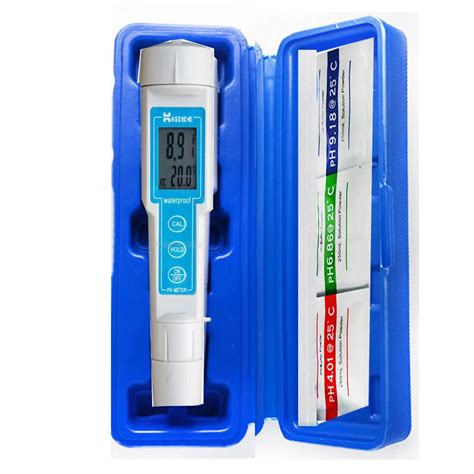 Ct 6020 Digital Ph Meter Pocket Waterproof Ph Meter Accuracy 0 02ph