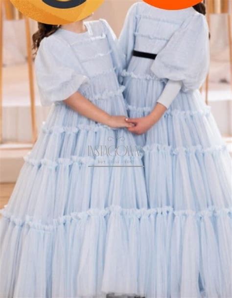 Elegant Stunning Light Blue Gowns For Sale Instagowns