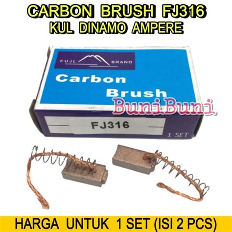 CARBON BRUSH ALTERNATOR FJ 316 Kul Arang Ampere Mobil KIJANG SUPER 5K