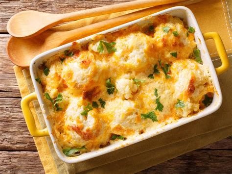 Blumenkohl Gratin Low Carb Ist In Ein Paar Minuten Zubereitet Und Steht