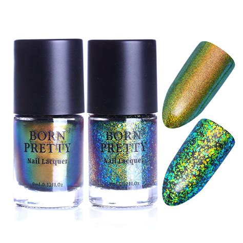 Amazon Born Pretty 9ml 2 Bottles Chameleon Nail Polish Pandora S