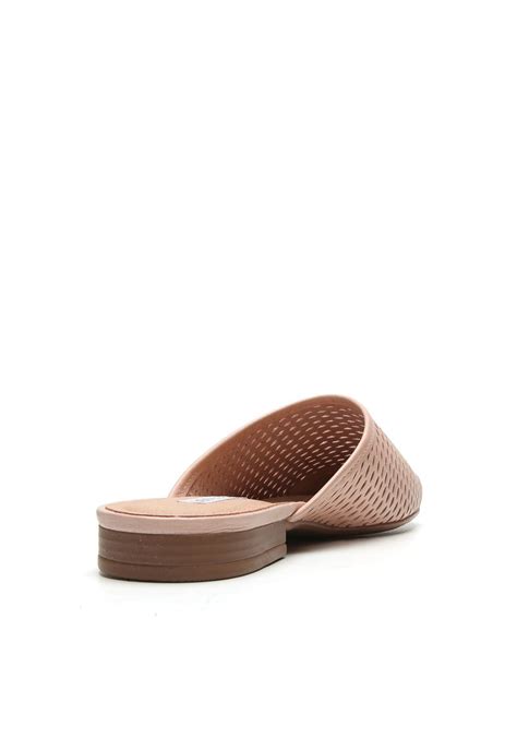 Mule Couro Bottero Perfuros Nude Compre Agora Dafiti Brasil