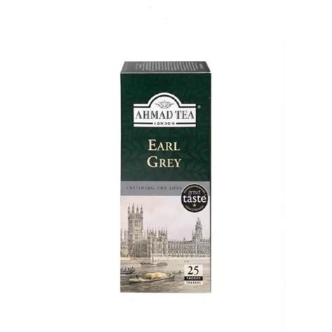 Ahmad Tea Earl Grey 25 Teabags Halal Shopee Malaysia