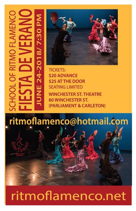 Fiesta De Verano Tickets Available Now Ritmo Flamenco