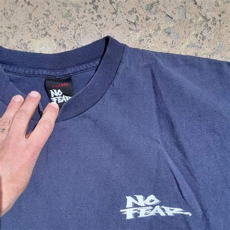 Vintage 90s Single Stitch Super Faded Navy Blue No Depop