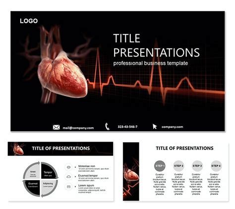 Cardiovascular System Diseases Power Point Templates 1191 Cloud HD