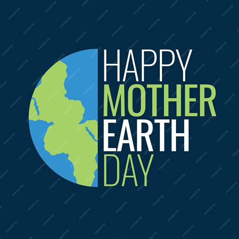 Premium Vector Happy Mother Earth Day Post Templatezip