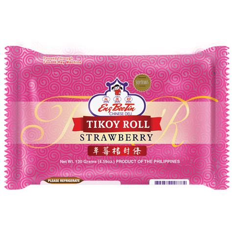 Tikoy Roll Strawberry Eng Bee Tin Preorders