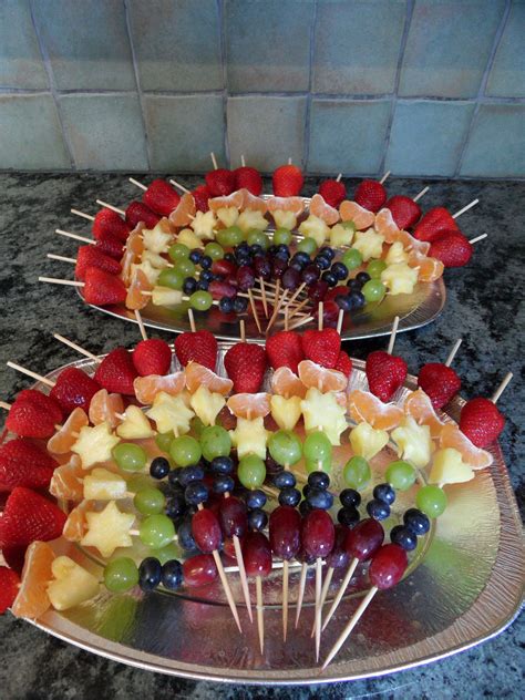 Rainbow Fruit Kebabs Fruit Kebabs Amazing Food Platters Catering