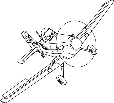 Dusty Planes Coloring Pages Coloring Pages
