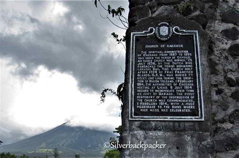 Cagsawa Church Destroyed By A Volcano Silverbackpacker