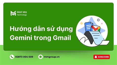 Hướng dẫn sử dụng Gemini trong Gmail YouTube