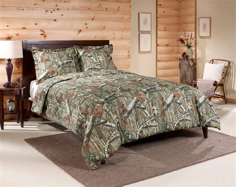 Mossy Oak 3 Piece Infinity Camouflage Comforter Set Queen