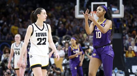 Iowas Caitlin Clark Defends Lsus Angel Reese After Taunt During Ncaa Game