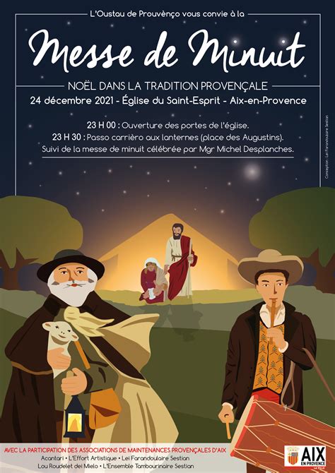 Messe De Minuit Daix Dans La Tradition Proven Ale Lei Farandoulaire