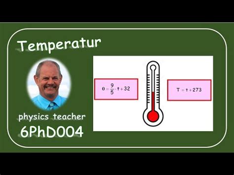 Physik Phd Temperatur Youtube