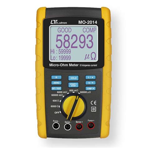 Lutron Mo Digital Micro Ohmmeter Low Resistance Tester