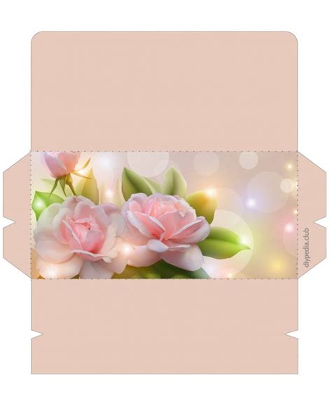 Floral Envelope Templates For Printing • Diypedia