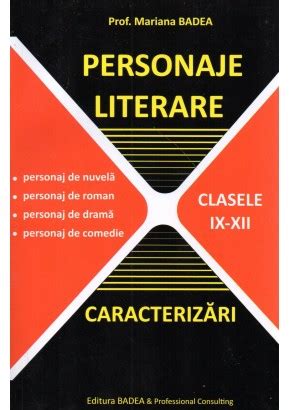 Dictionar De Personaje Literare