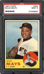 11 Most Valuable Willie Mays Cards Midland Mint