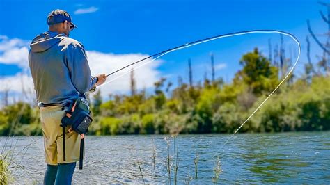 Fly Fishing The FAMOUS Tongariro River In Summer YouTube