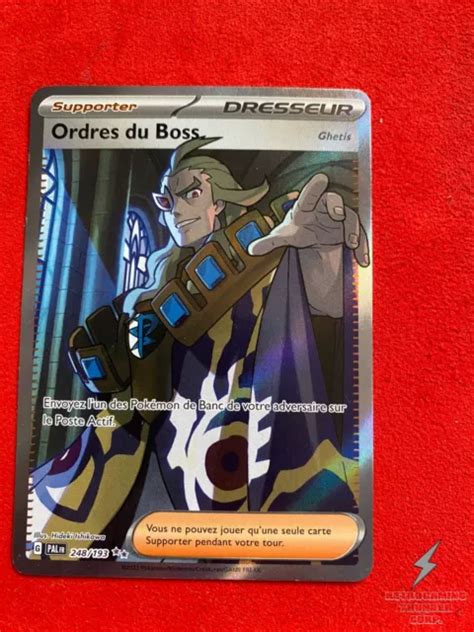 Carte Pok Mon Ordres Du Boss Full Art Ev Evolution Pald A