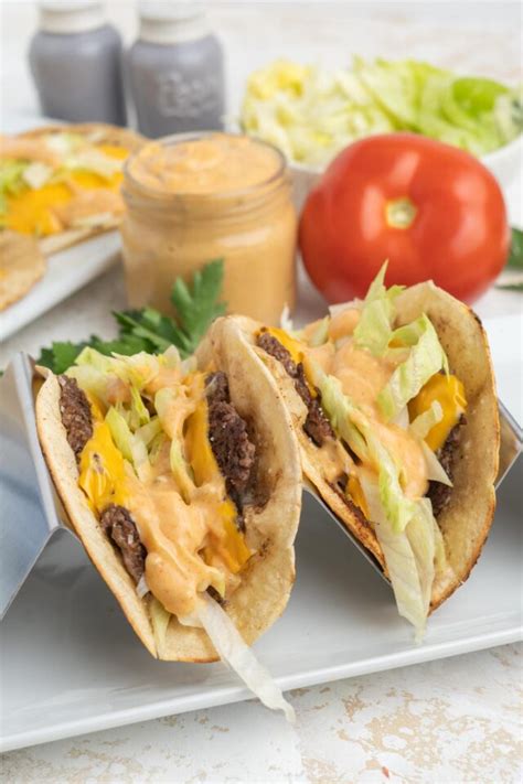 Smash Burger Tacos Blackstone Grill Recipe Tastes Of Homemade