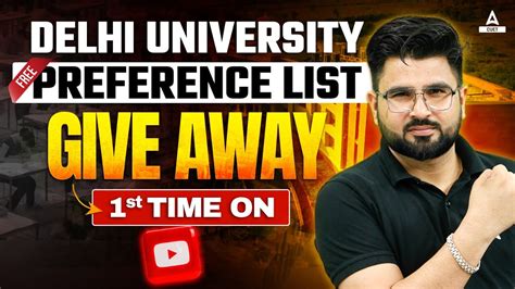 Free Giveaway Delhi University Preference Sheet By Cuet