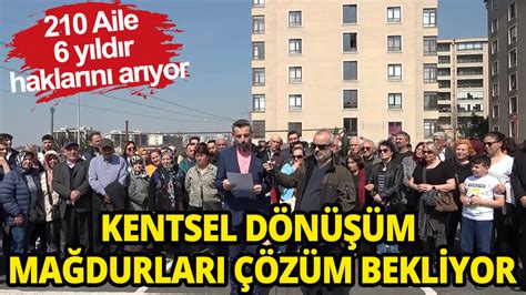 Bursa da 210 aile kentsel dönüşüm mağduru