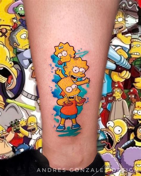 Tatuaje Personajes De Los Simpson Fotos De Tatuajes Porn Sex Picture