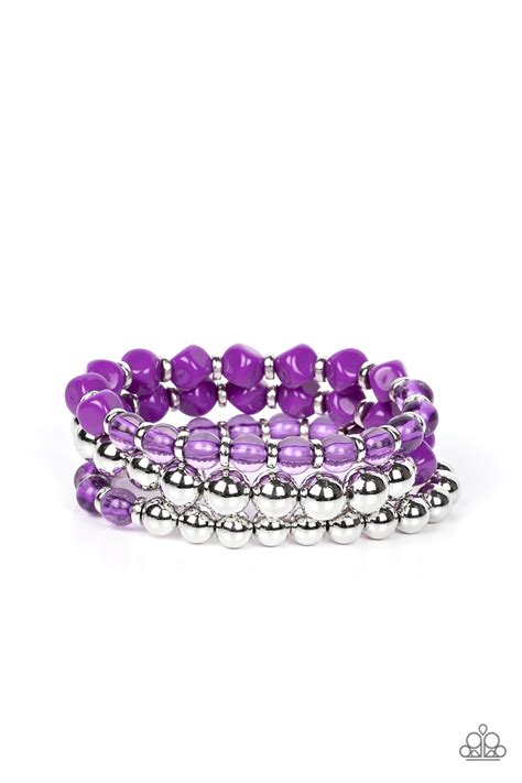 Paparazzi Accessories Summer Sabbatical Purple Paparazzi Accessories